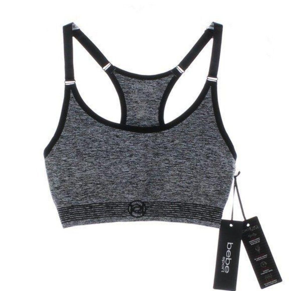 Bebe padded Sports Bra Small NWT